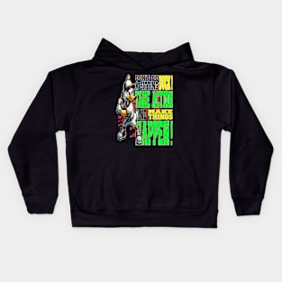 Duck Batter Up: Unleash Your Potential Kids Hoodie